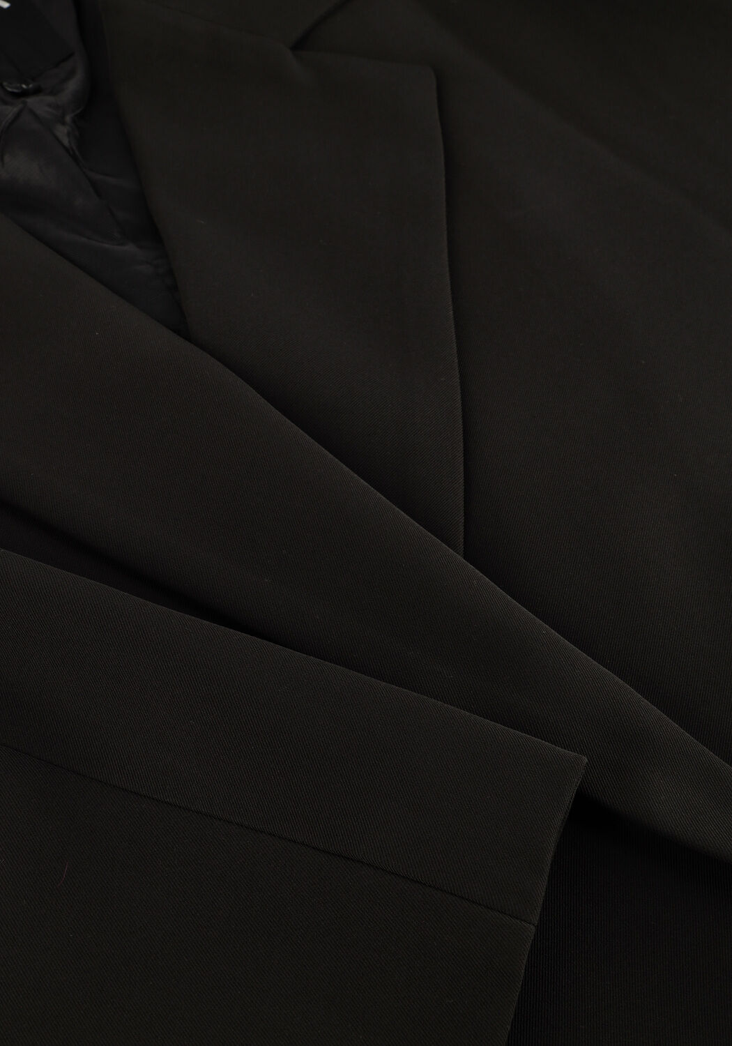 Schwarze ALIX THE LABEL Blazer LADIES WOVEN DOUBLE BREASTED BLAZER - large