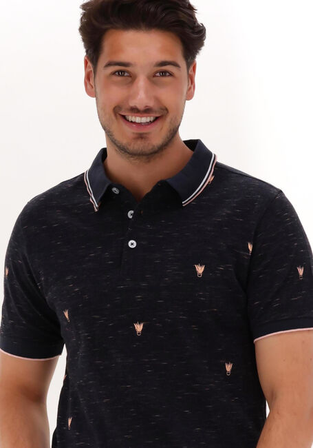 Dunkelblau KULTIVATE Polo-Shirt PL PLANT - large