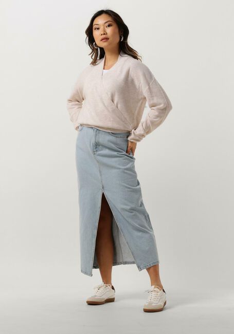 Nicht-gerade weiss ANOTHER LABEL Pullover LEN KNITTED PULL L/S - large