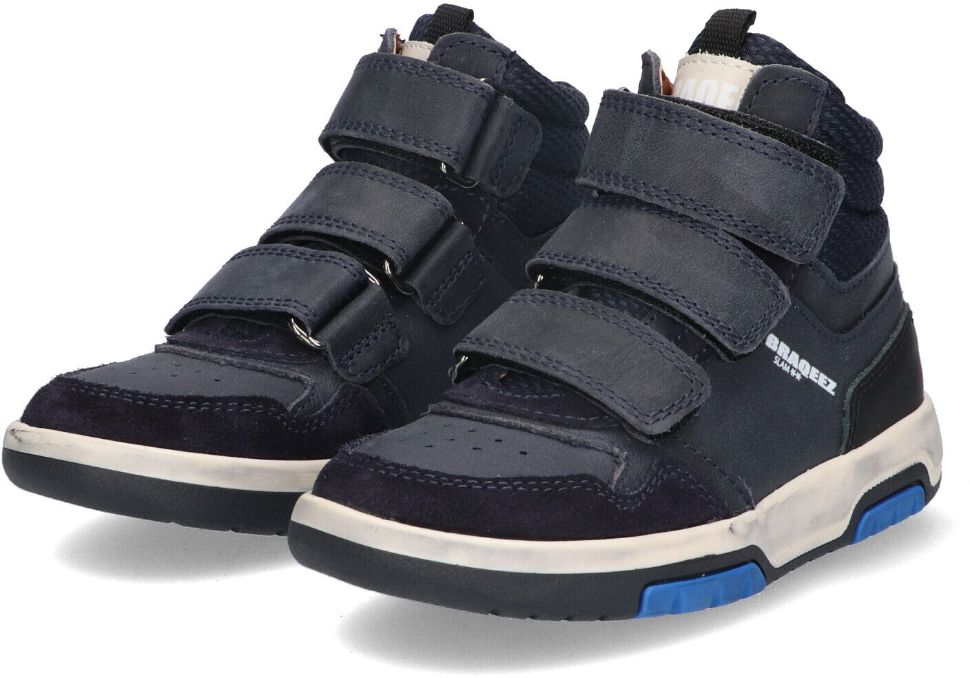 Blaue BRAQEEZ Sneaker High CHIEL CHICAGO - large