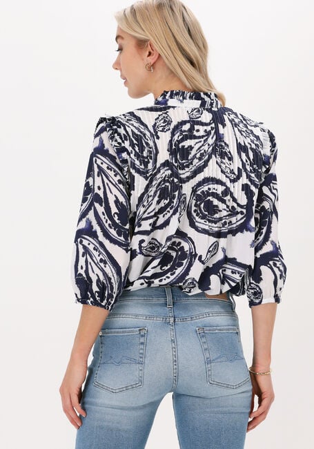 Schwarze DEA KUDIBAL Blusen LINE NS (CO) BLOUSE WITH RUFFLES - large