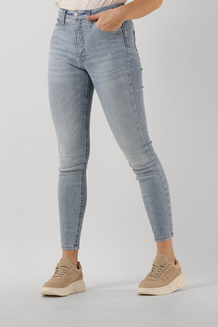 Blaue CALVIN KLEIN Skinny jeans HIGH RISE SUPER SKINNY ANKLE - large