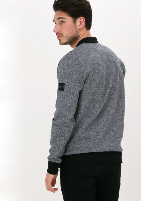 Schwarze BOSS Strickjacke SKILES 41 10238558 - large