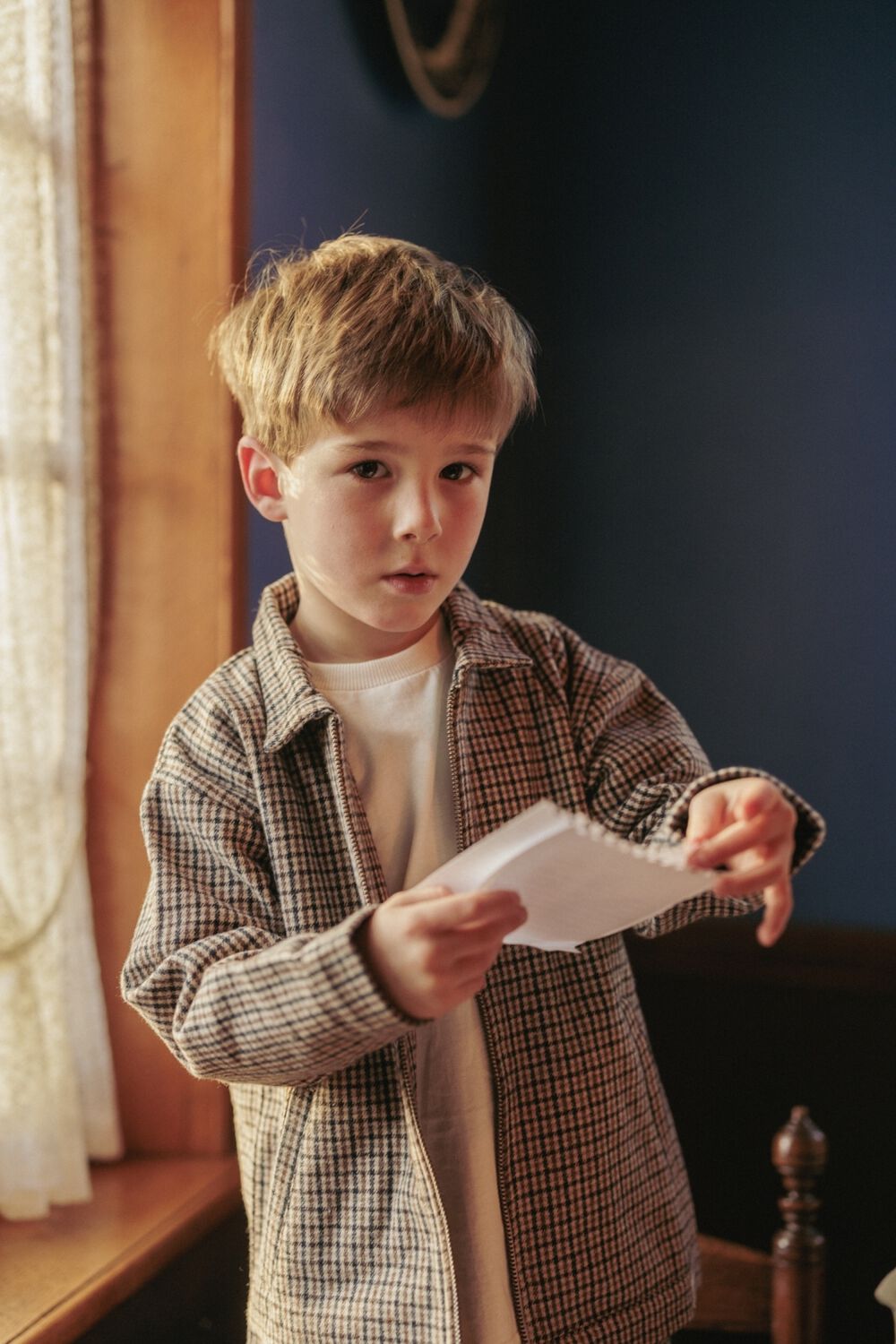 Mehrfarbige/Bunte MR. LOUTRE Pullover VIDAR - large