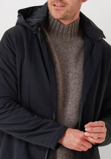 Dunkelblau PROFUOMO Parkas OUTERW RAINC MGNT LNG - large