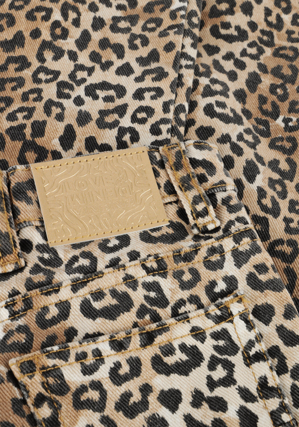 Braune VINGINO Weite Hose CASSIE LEOPARD - large