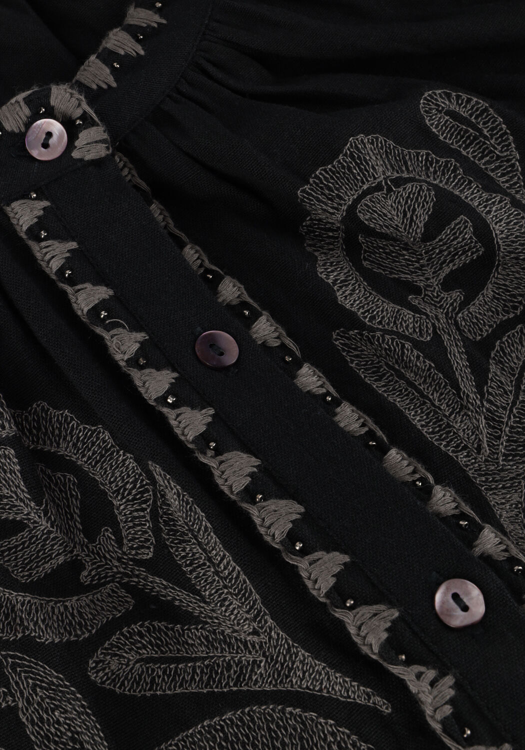 Schwarze ANTIK BATIK Blusen EGLANTINE BLOUSE - large