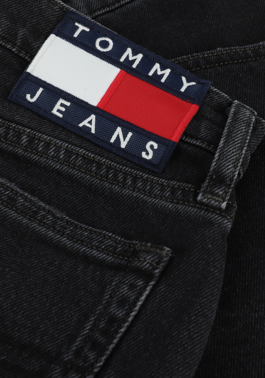 Schwarze TOMMY JEANS Hosen HOTPANT - large