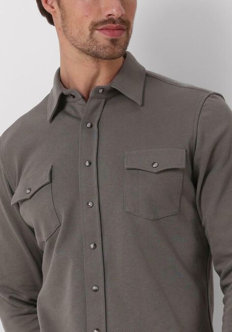 Grüne PROFUOMO Casual-Oberhemd OVERSHIRT WESTER - large