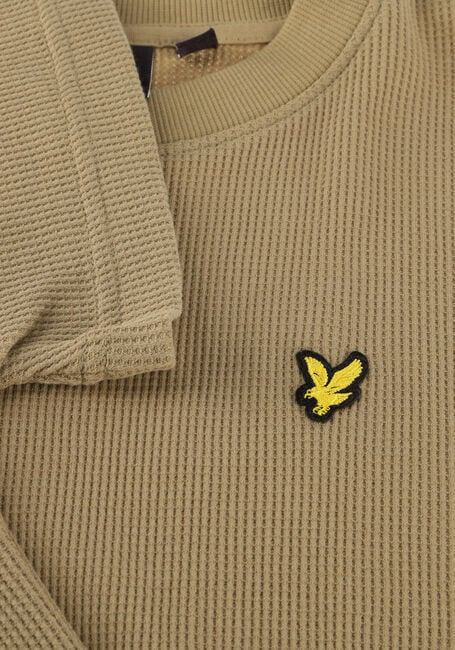 Sand LYLE & SCOTT T-shirt WAFFLE T-SHIRT - large