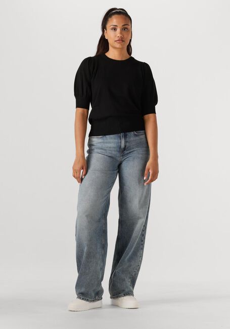 Schwarze MINUS Top LIVA KNIT TEE - large