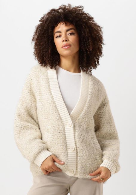 Beige DRYKORN Strickjacke SERLBY - large