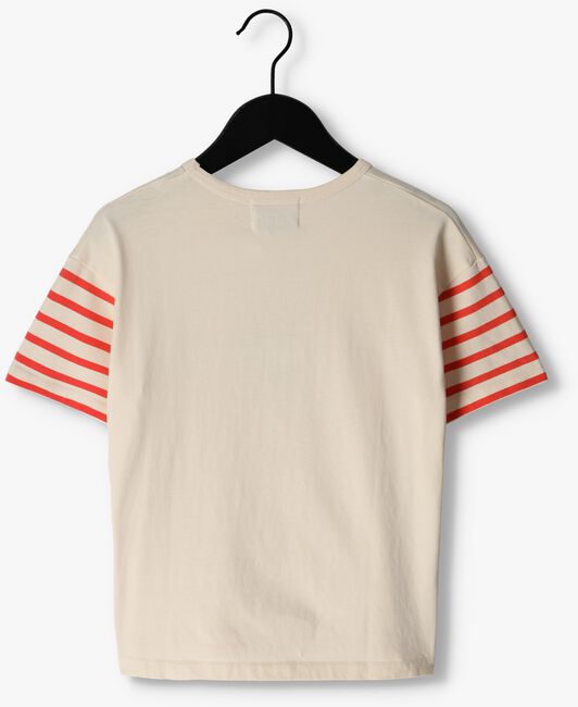 Rote WANDER & WONDER T-shirt STRIPED TEE - large