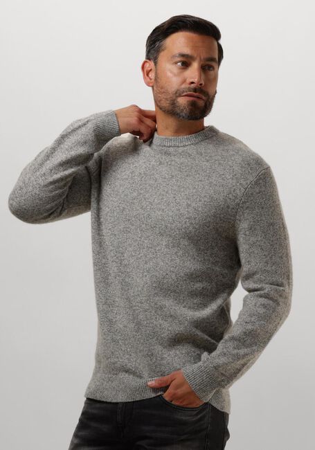 Graue PROFUOMO Pullover PULLOVER CREW NECK - large