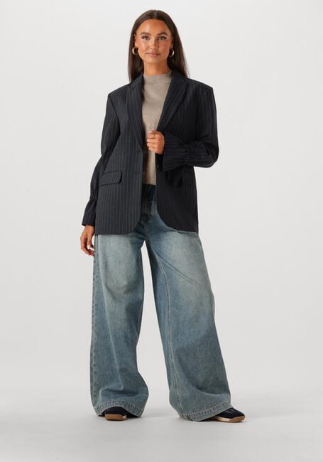 Dunkelblau SUMMUM Wide jeans WIDE LEG JEANS VINTAGE COTON TWILL - large