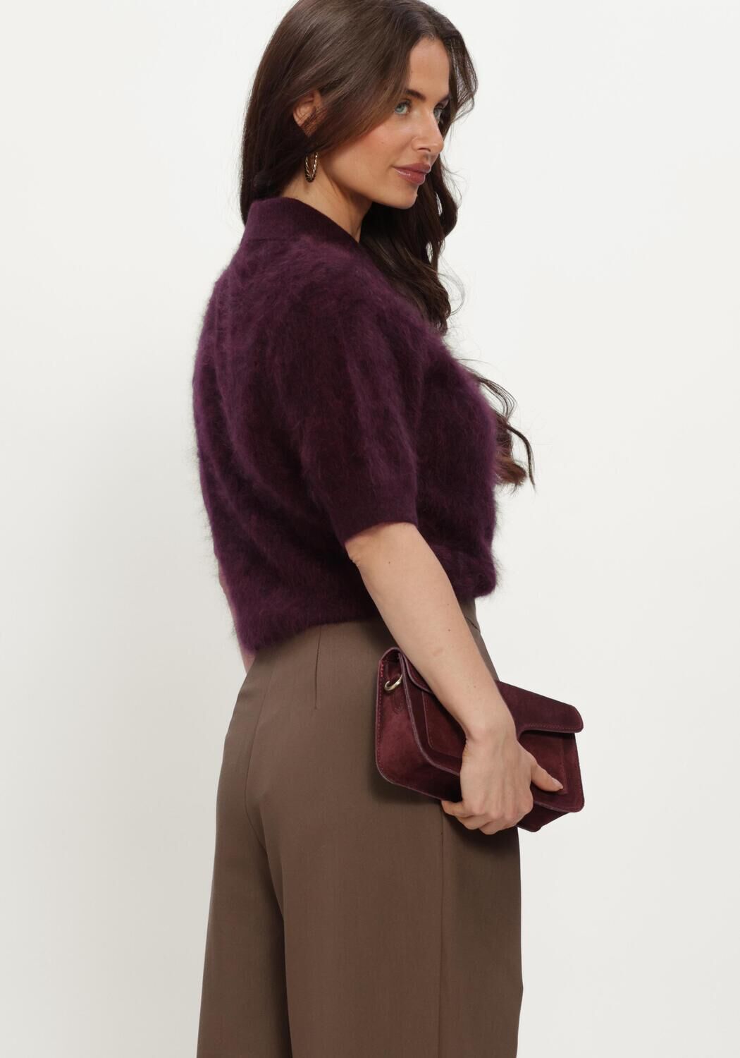 Bordeaux LINA LOCCHI Pullover LL-BETTY - large