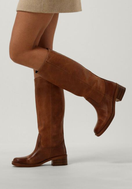 Braune NOTRE-V Hohe Stiefel A01006 - large