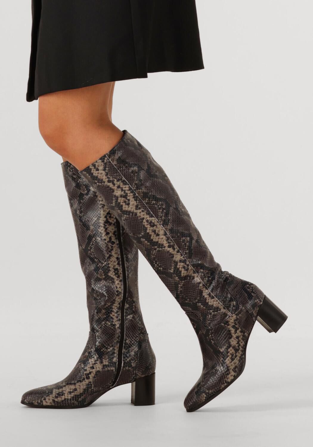 Graue NOTRE-V Hohe Stiefel 8591 - large