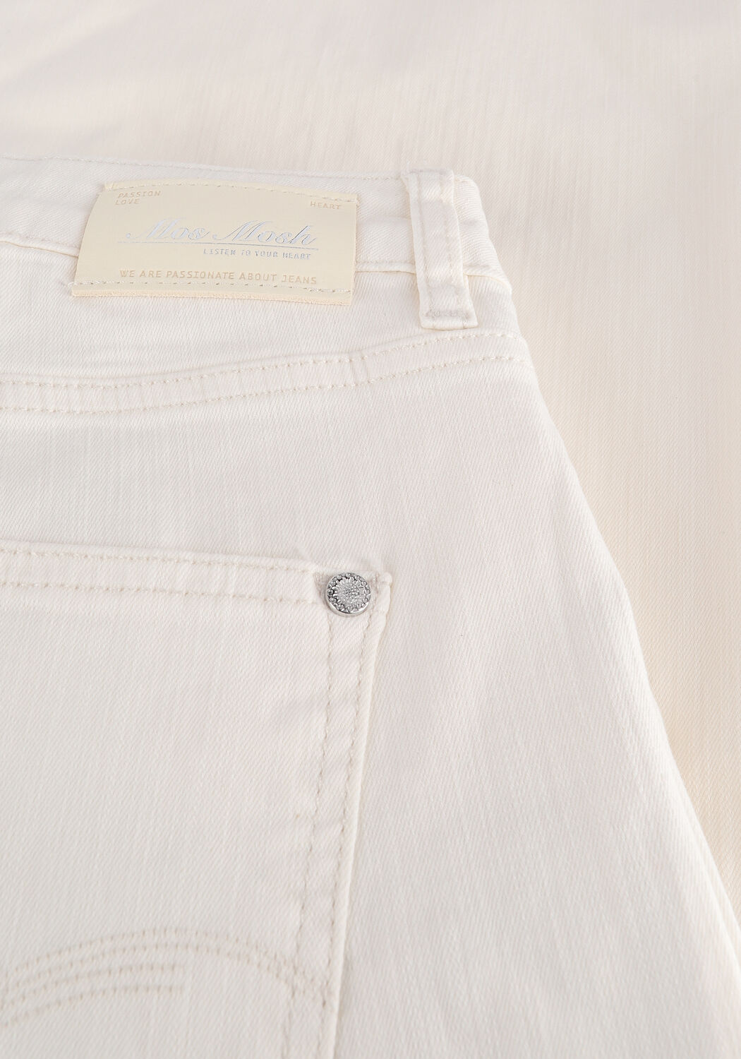 Nicht-gerade weiss MOS MOSH Wide jeans REEM SPRING JEANS - large