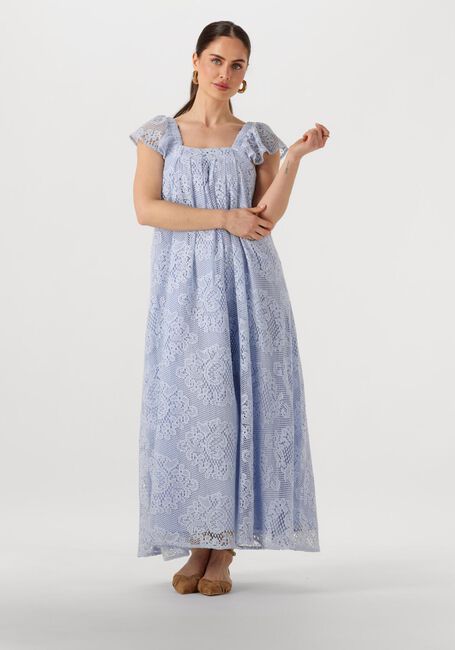 Hellblau LOLLYS LAUNDRY Maxikleid MILANLL MIDI DRESS SL - large