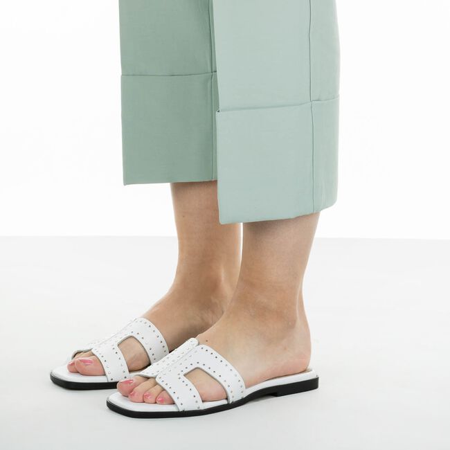 Weiße TORAL Pantolette 11074 Weiße TORAL Pantolette 11074 - large