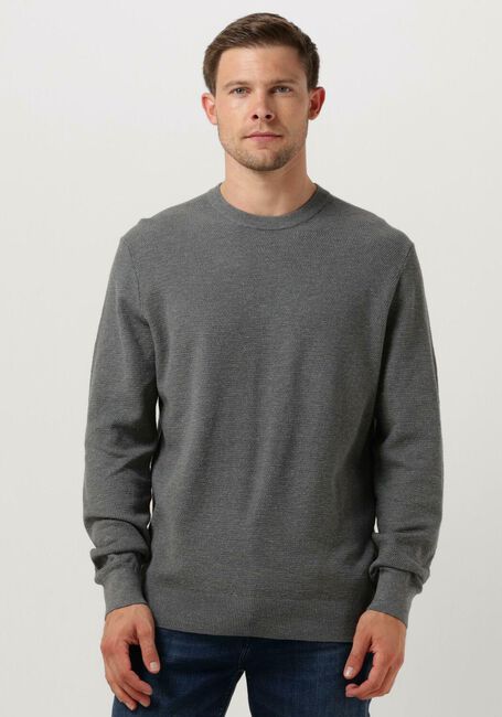 Graue PROFUOMO Pullover PULLOVER CREW NECK - large