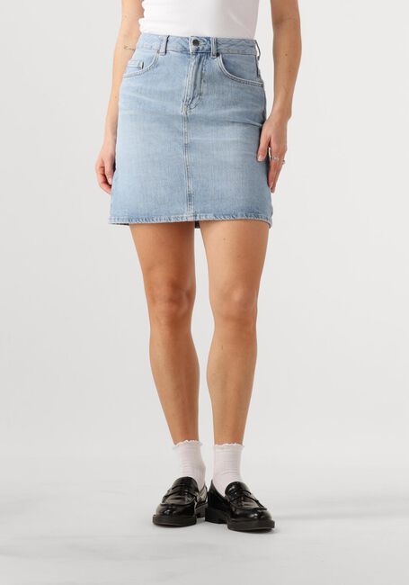 Hellblau OBJECT Minirock OBJELLEN HW SHORT DENIM SKIRT DIV - large