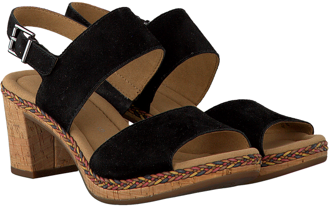 Schwarze GABOR Sandalen 777 Schwarze GABOR Sandalen 777