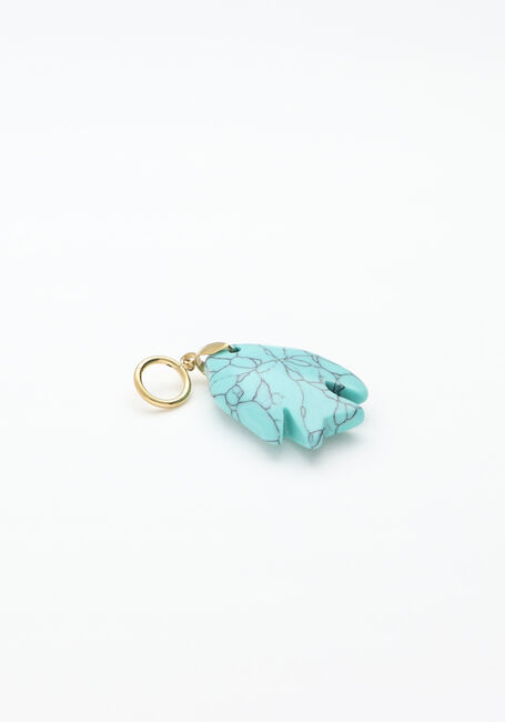 Petrol BONNIE STUDIOS Ohrringe BLUE FISH PENDANT - large