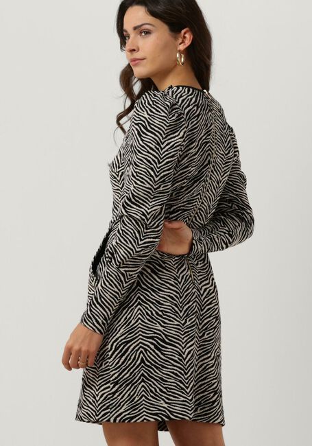 Schwarze VANILIA Minikleid ZEBRA GOLD MINI - large