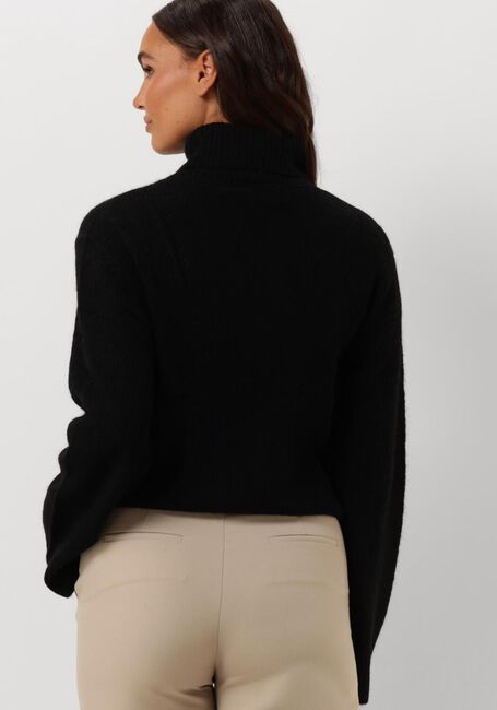 Schwarze MOS MOSH Rollkragenpullover AIDY THORA ROLLNECK KNIT - large