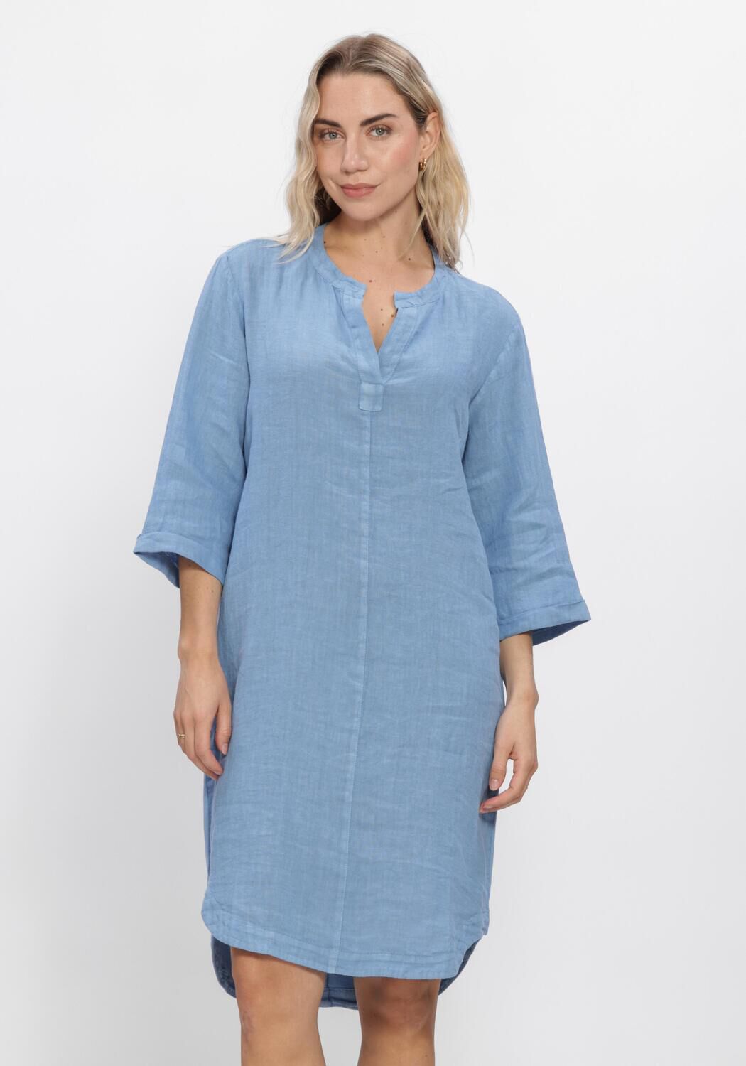 Blaue NUKUS Minikleid KATE DRESS MIX - large