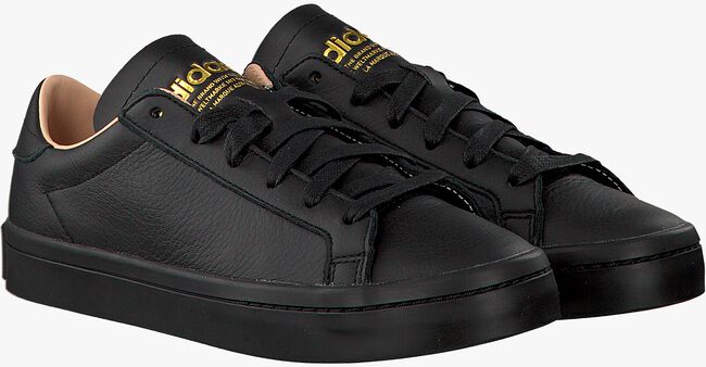 Schwarze ADIDAS Sneaker COURT VANTAGE DAMES - large