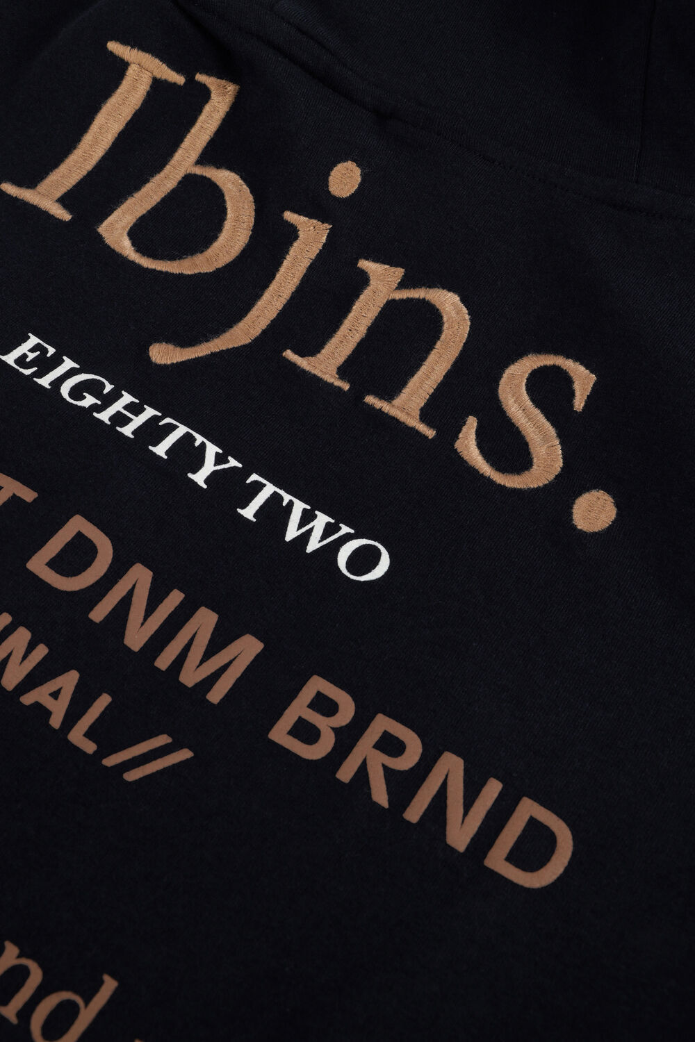 Blaue INDIAN BLUE JEANS T-shirt T-SHIRT HOODED IBJNS - large