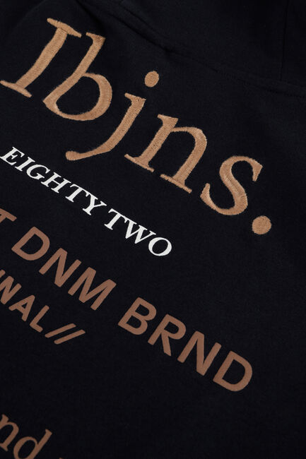 Blaue INDIAN BLUE JEANS T-shirt T-SHIRT HOODED IBJNS - large