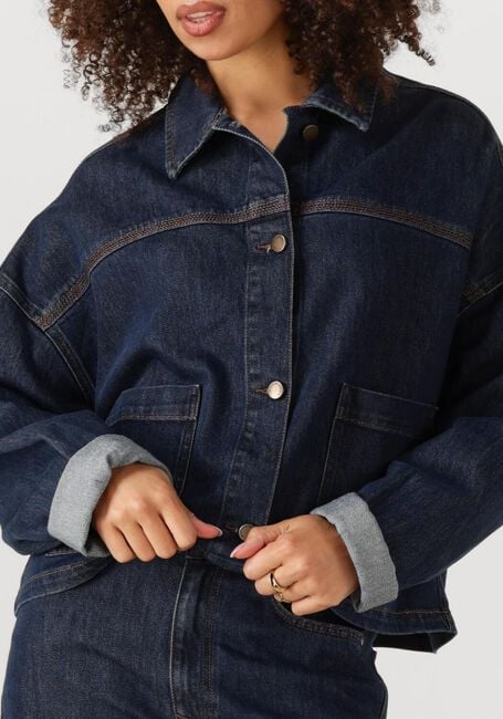 Dunkelblau MY ESSENTIAL WARDROBE Jeansjacke MWMALLE 139 DECO DENIM JACKET - large