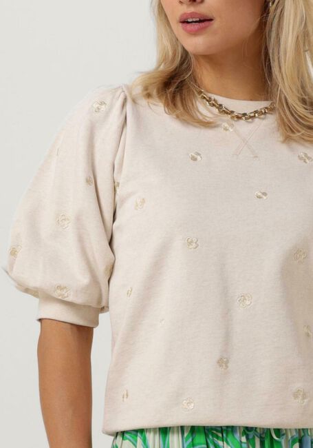 Ecru FABIENNE CHAPOT Sweatshirt JANA SS SWEATER - large