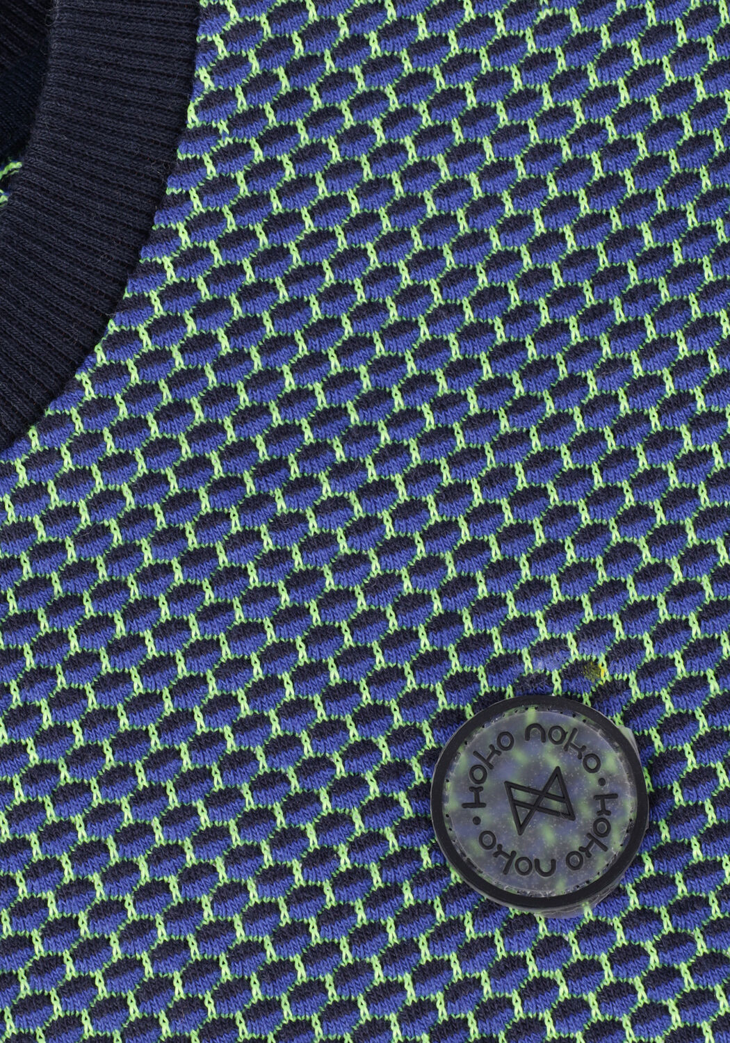 Blaue KOKO NOKO Pullover U44813 - large