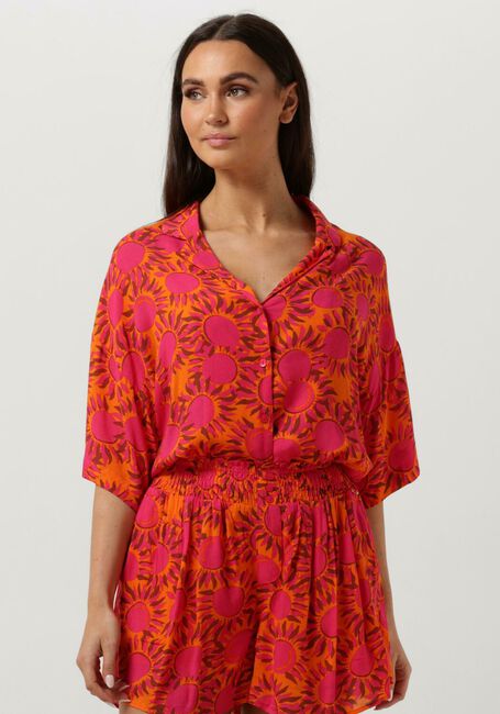 Orangene HARPER & YVE Blusen MAE-SS - large