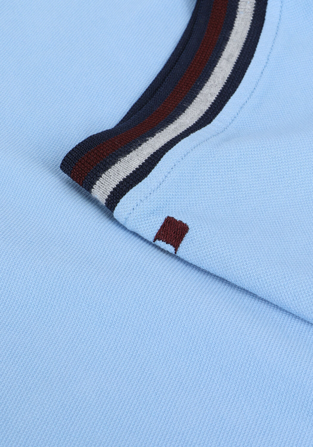 Hellblau GENTI Polo-Shirt J5015-1212 - large