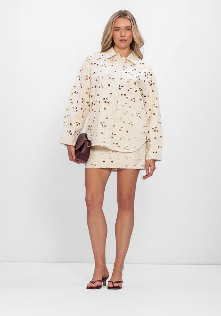 Beige EDITED R&ouml;cke JOSIE DENIM SKIRT - large