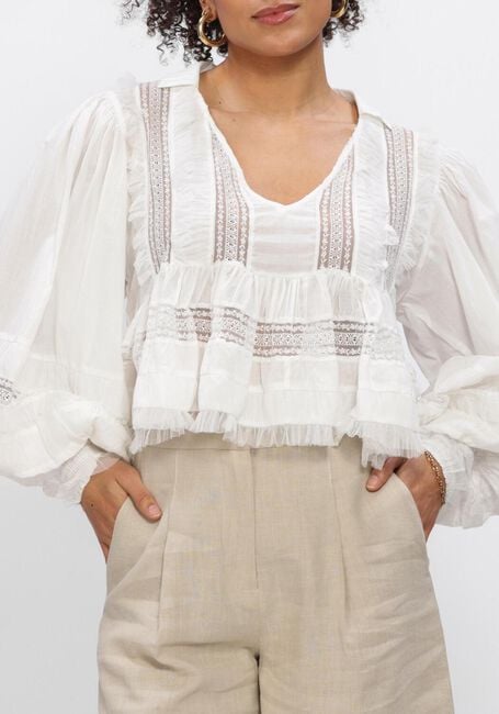 Wei&szlig;e MES DEMOISELLES Blusen MELODY - large