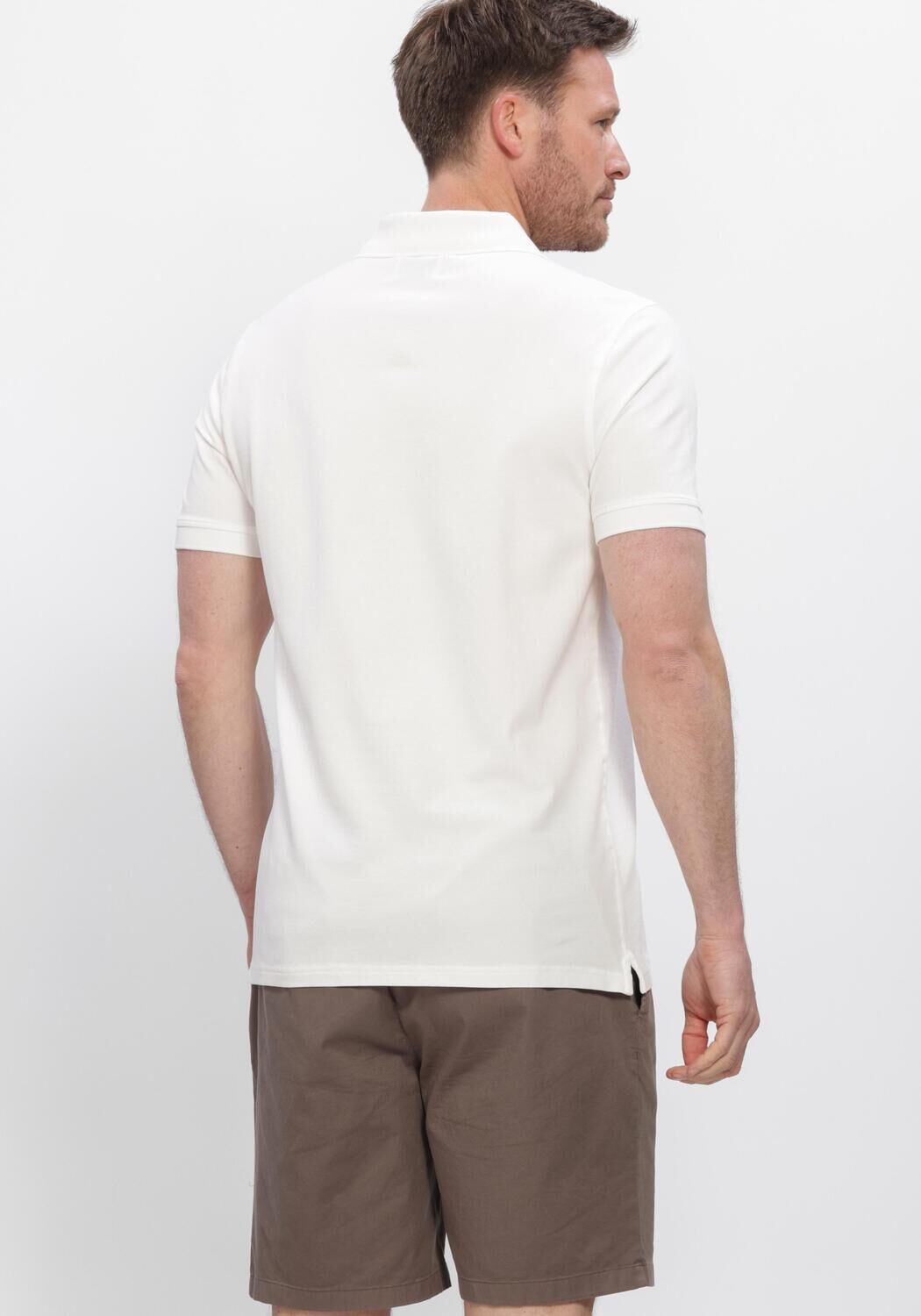 Wei&szlig;e STEFANO LAURAN Polo-Shirt POLO BJORN - large