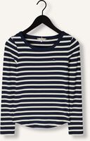 Blaue TOMMY HILFIGER Top SLIM 5X2 RIB O-NK LS Blaue TOMMY HILFIGER Top SLIM 5X2 RIB O-NK LS - medium