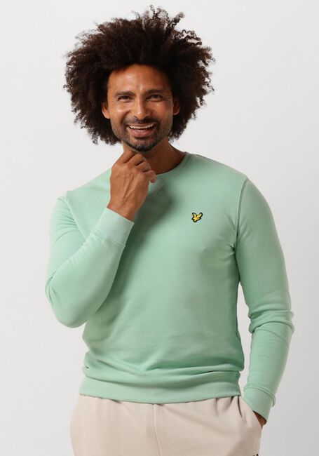 Grüne LYLE & SCOTT Pullover CREW NECK SWEATSHIRT - large