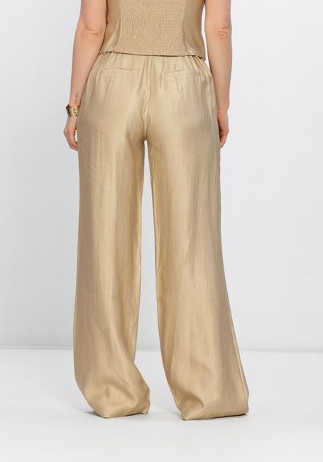 Goldfarbene FREEBIRD Weite Hose F-WV-SHINY-TWILL-26-1 - large