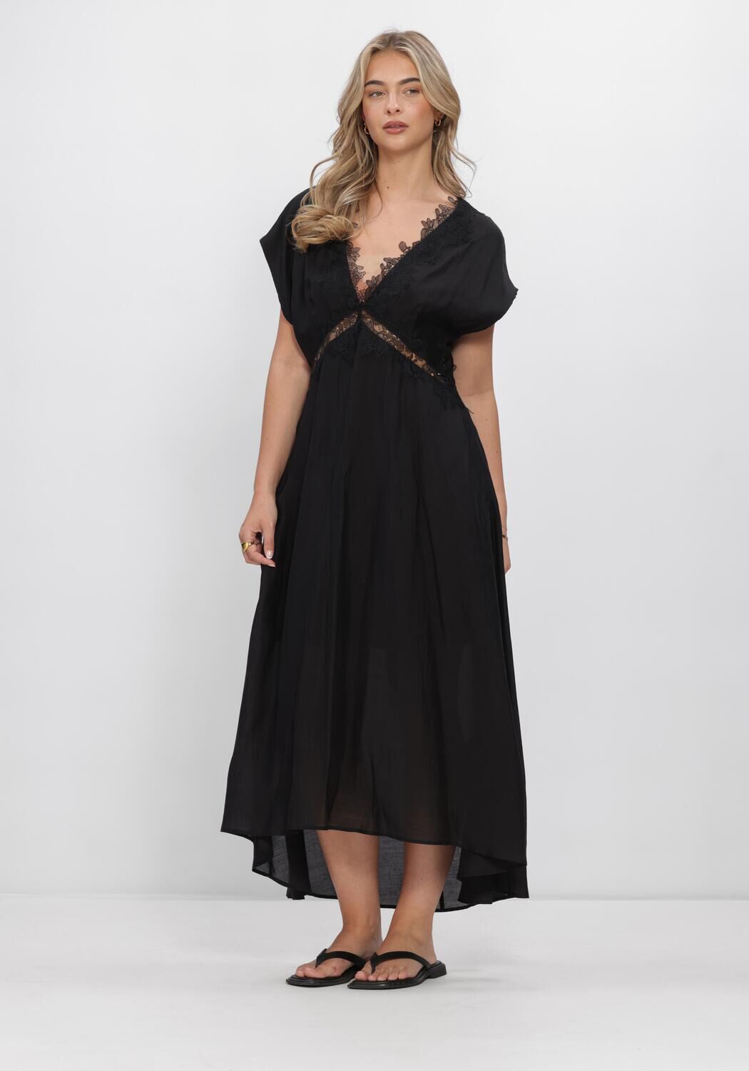 Schwarze COPENHAGEN MUSE Maxikleid CMMOLLY-DRESS 207366 - large