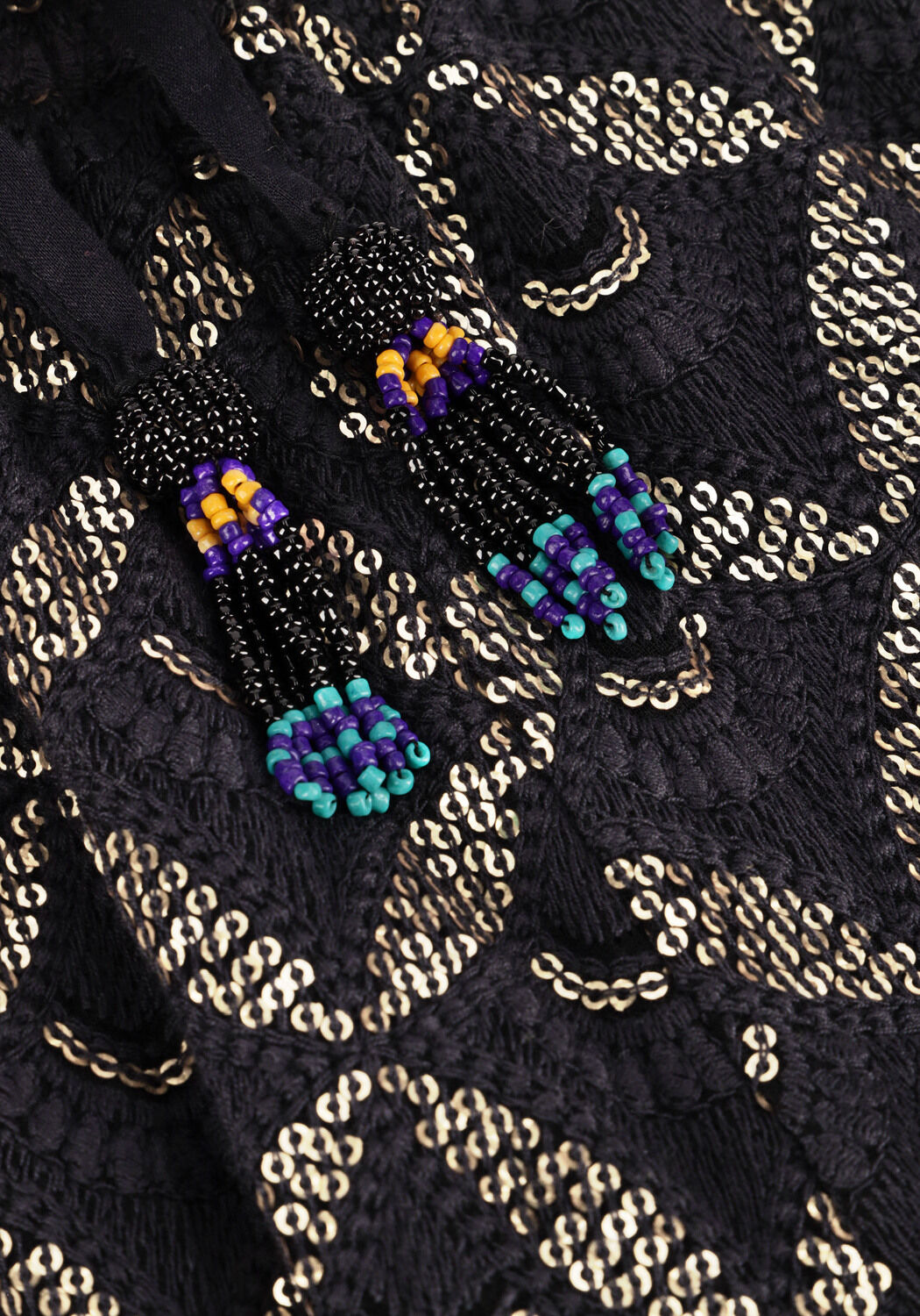 Schwarze WILD Kurze Hose CELINE - large