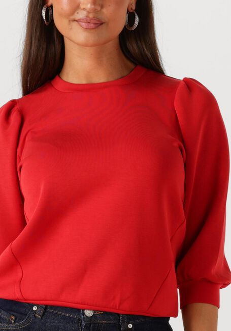 Rote SELECTED FEMME T-shirt SLFTENNY 3/4 SWEAT TOP - large
