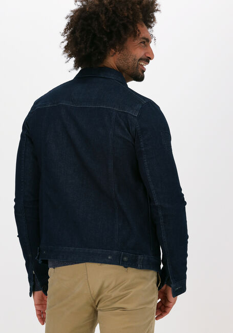 Blaue PME LEGEND Jeansjacke DENIM JACKET LOW RINSED WASH - large